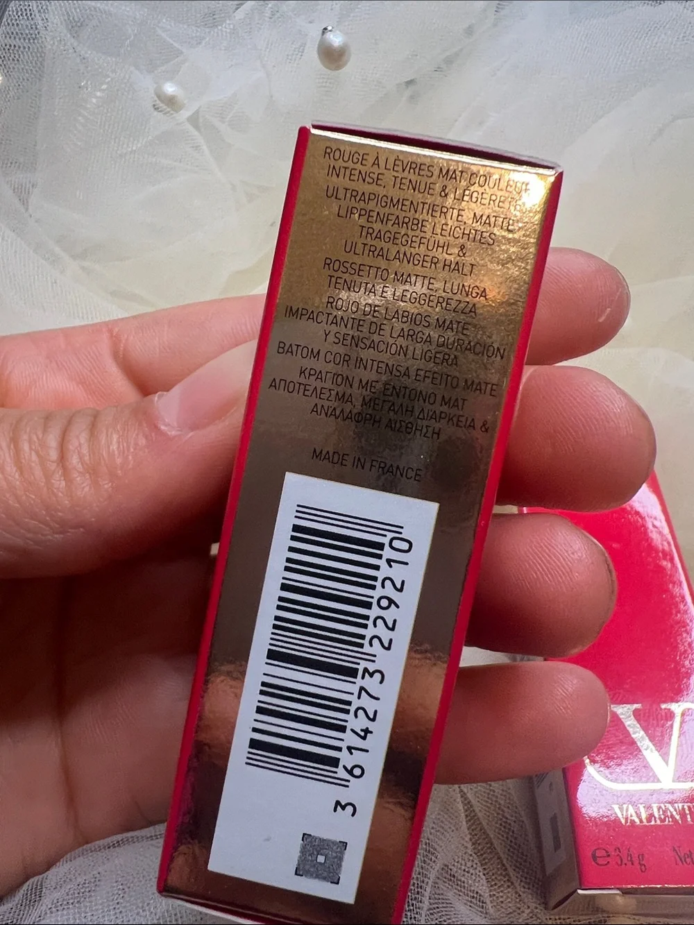 VALENTINO GARAVANI  Rosso Matte Refillable Lipstick